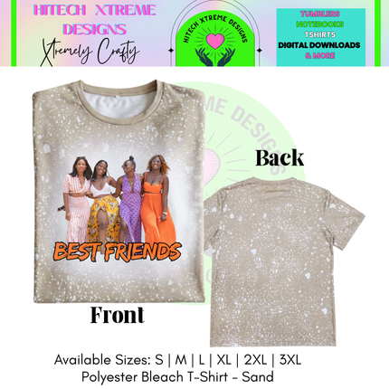 Limited Edition Bleached Tee — Upload Your Photo/Logo | Custom Shirt