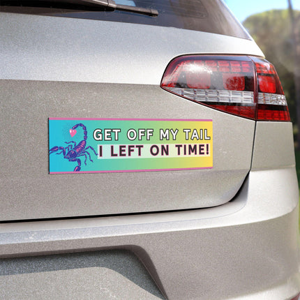 Funny Bumper Magnet & Bumper Sticker Included: Inspirational Car Decal, Quirky Vehicle DecorationSticker + Magnet Bundle