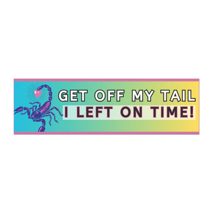 Funny Bumper Magnet & Bumper Sticker Included: Inspirational Car Decal, Quirky Vehicle DecorationSticker + Magnet Bundle