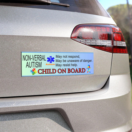 Autism Awareness Car Magnet & Bumper Sticker Included: Neurodiversity Support Bumper DecalSticker + Magnet Bundle