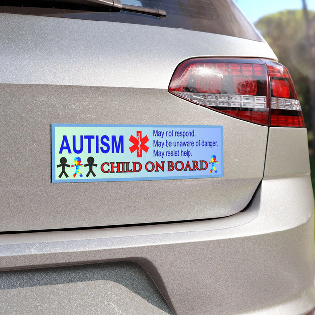 Autism Awareness Car Magnet & Bumper Sticker Included: Neurodiversity Inclusion Bumper DecalSticker + Magnet Bundle