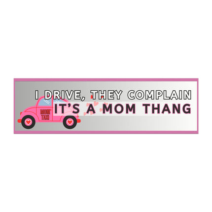 Funny Bumper Magnet & Bumper Sticker Included: Inspirational Car Decal, Fridge Magnet (10x3'')Sticker + Magnet Bundle