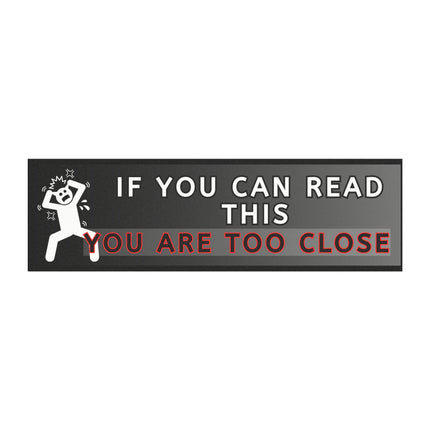Funny Bumper Magnet & Bumper Sticker Included: Inspirational Car DecalSticker + Magnet Bundle