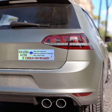 Autism Awareness Car Magnet & Bumper Sticker Included: Neurodiversity Support Bumper DecalSticker + Magnet Bundle