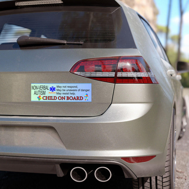 Autism Awareness Car Magnet & Bumper Sticker Included: Neurodiversity Support Bumper DecalSticker + Magnet Bundle