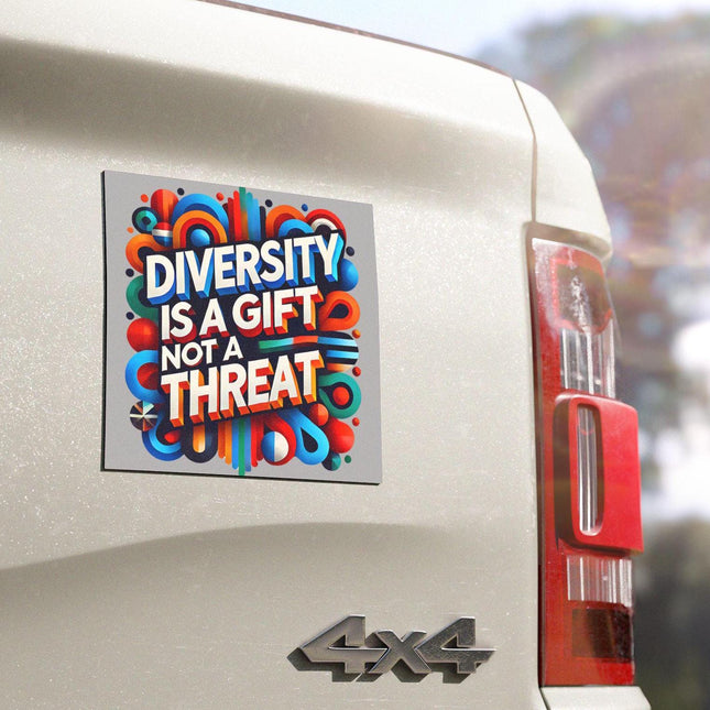Diversity Is a Gift Magnet & Sticker Set – Design 1