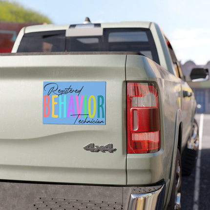 Behavior Technician Car Magnet: Autism Awareness, Special Education