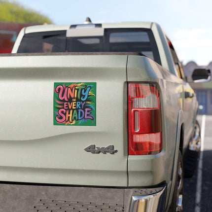 Diversity Equality Inclusion Magnet & Bumper Sticker Included: DEI Bumper Sticker (5x5 in)