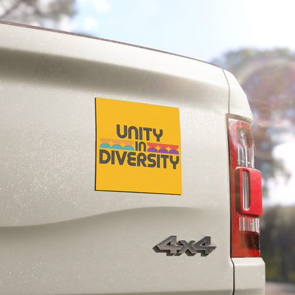 Diversity Equality Inclusion Magnet & Bumper Sticker Included: DEI Bumper Sticker (5x5 in)