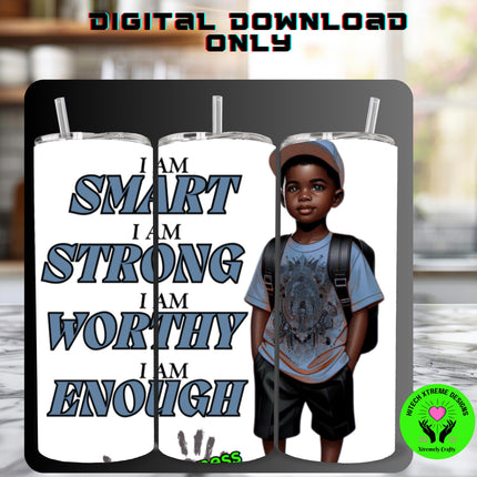 Autism Awareness PNG: African American Design (Digital Download)