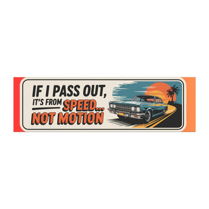 Funny Car Magnet & Sticker Set – Design 5