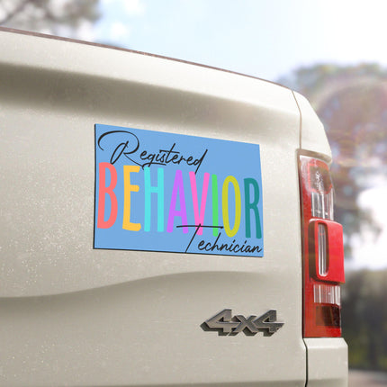Behavior Technician Car Magnet: Autism Awareness, Special Education