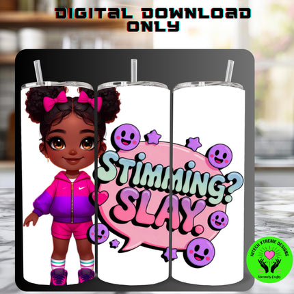 Autism Awareness PNG: Stimming Slay Design (Digital Download)