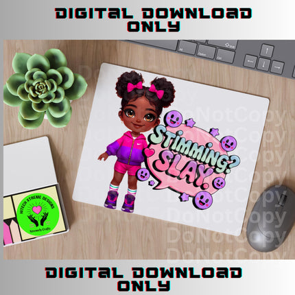 Autism Awareness PNG: Stimming Slay Design (Digital Download)