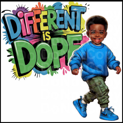 Autism Awareness Boy PNG: Neurodiversity Design (Digital Download)