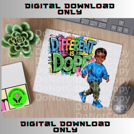 Autism Awareness Boy PNG: Neurodiversity Design (Digital Download)