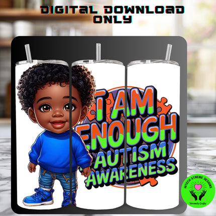 Autism Awareness Boy PNG: Sublimation Design (Digital Download)