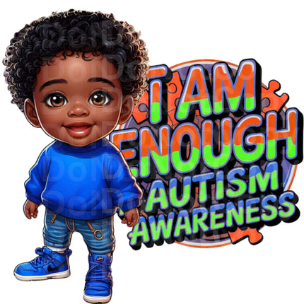 Autism Awareness Boy PNG: Sublimation Design (Digital Download)