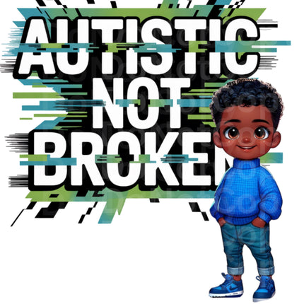 Autism Awareness Boy PNG: Neurodiversity Design (Digital Download)