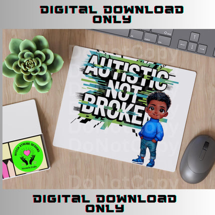 Autism Awareness Boy PNG: Neurodiversity Design (Digital Download)