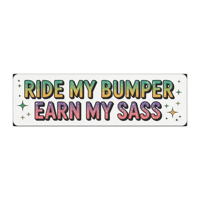 Earn Sass Magnet & Sticker Set