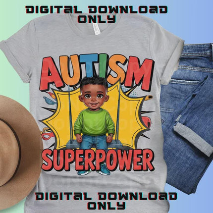 Autism Awareness PNG Bundle: 5-in-1 Digital Designs (Digital Download)
