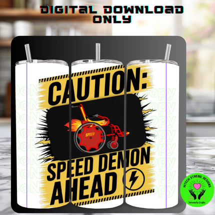 Wheelchair Support T-Shirt, Wheelchair PNG, wheelchair pride, wheelchair fashion, inclusive fashion, disability, Speed Demon ahead