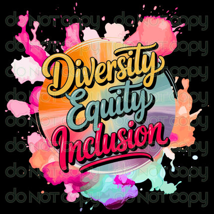 DEI Diversity Equity Inclusion Digital Download Bundle Png Sublimation Printable 5 images