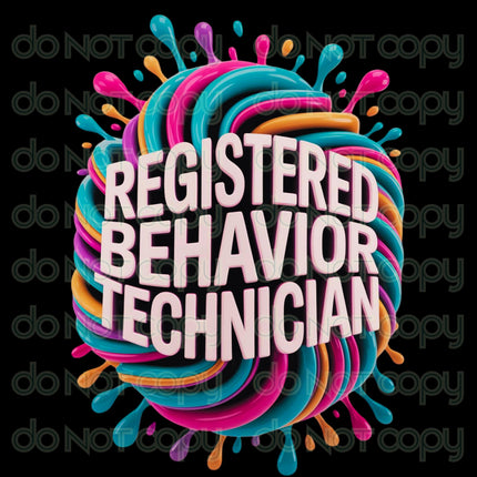 RBT Registered Behavior Technician Digital Download Bundle 2 Png Sublimation Printable 5 images