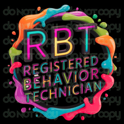 RBT Registered Behavior Technician Digital Download Bundle 2 Png Sublimation Printable 5 images