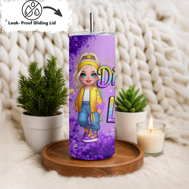 Autism Awareness Tumbler: Stainless Steel Neurodiversity Gift