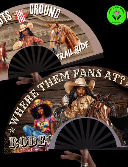 Custom Clack Fan 25x13 – Personalized Folding Fan with Photo or Logo, Party Favor, Birthday, Wedding, Festival, Sports, Line Dance Gift