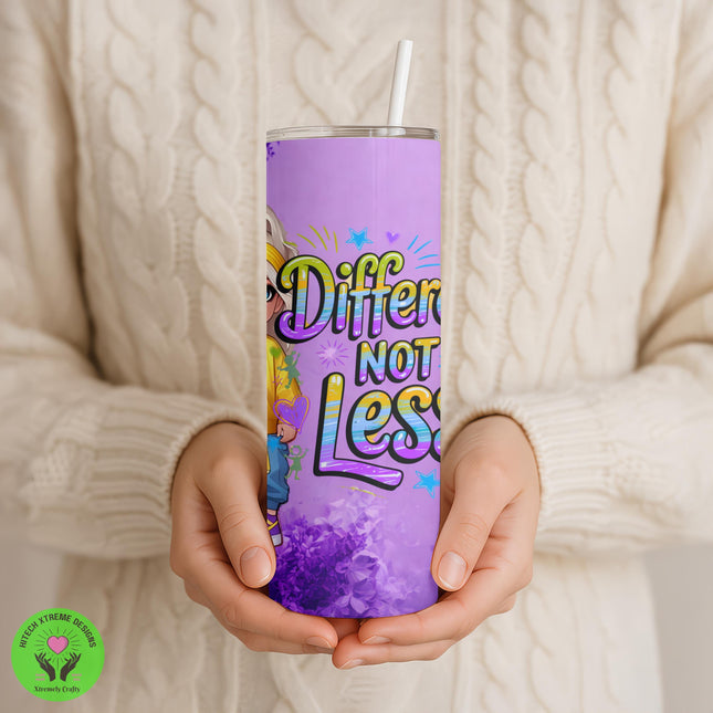 Autism Awareness Tumbler: Stainless Steel Neurodiversity Gift