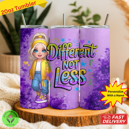 Autism Awareness Tumbler: Stainless Steel Neurodiversity Gift