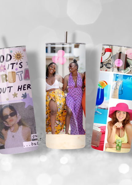 Personalized 20oz Photo Tumbler