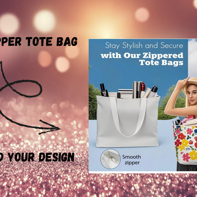 Personalized Tumbler Tote Bag gift set, matching set tumbler and tote, zipper tote great for custom gift, 20oz Tumbler and 18inch tote