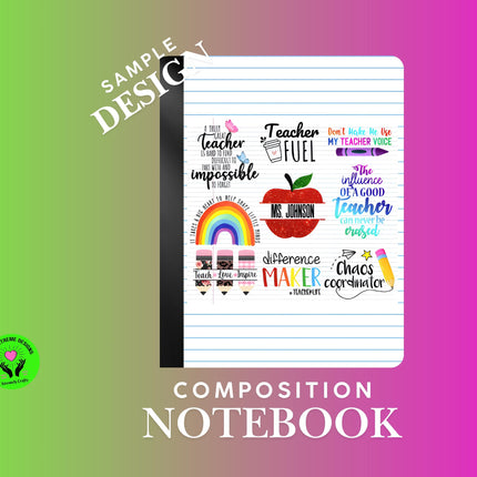 Personalized Teacher Gift Set: Tumbler, Mouse Pad & Notebook
