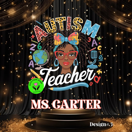 Personalized Teacher Gift Set: Tumbler, Mouse Pad & Notebook