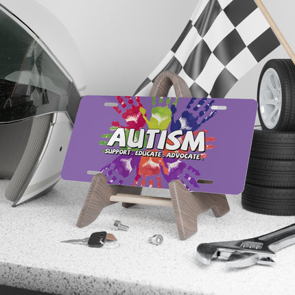 Motivational License Plate – Positive Quote Inspirational Front Plate, Prayer, You Are Enough, Tomorrow Needs You, Be Real, Autism Awareness