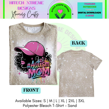 Autism Mom Bleached Inclusion Shirt | Limited Edition Tee | Custom Graphic Shirt | Unisex Adult Tee