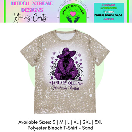 January Queen Shirt | Birthday Month T-Shirt | Royal Birthday Tee | Glam Graphic Shirt | Birthday Gift for Her