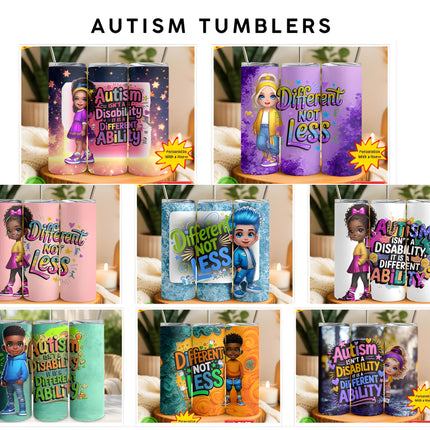 Autism Awareness Tumblers