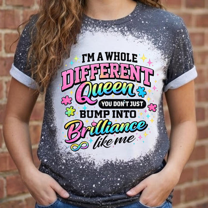 Different Queen Shirt, Autism Inclusion Tee, Neurodiversity Shirt, Autism Awareness T Shirt, Different Ability , Autism Mom, Inclusion Tee