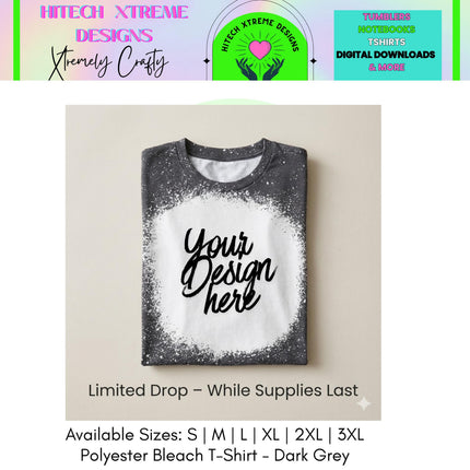 Bleached | Limited Edition Tee | Custom Graphic Shirt | Unisex Adult Tee| Family Reunion| Birthday Party| Bridal Shower| Baby Shower| Sports