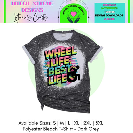 Wheelchair Diva 2 T-Shirt, Disability Awareness Wheelie Shirt, Mobility Inclusion support tee