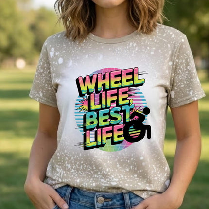 Wheelchair Diva 2 T-Shirt, Disability Awareness Wheelie Shirt, Mobility Inclusion support tee