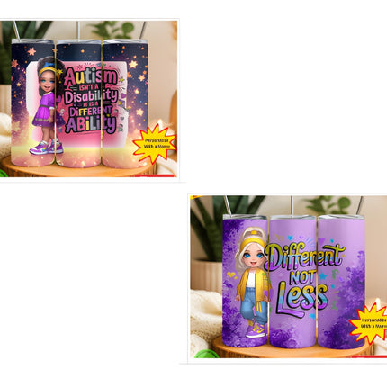 Autism Awareness Tumblers