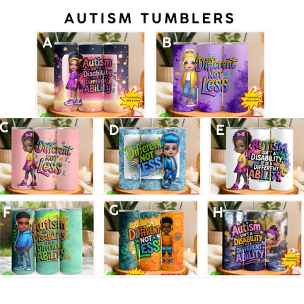 Autism Awareness Tumblers