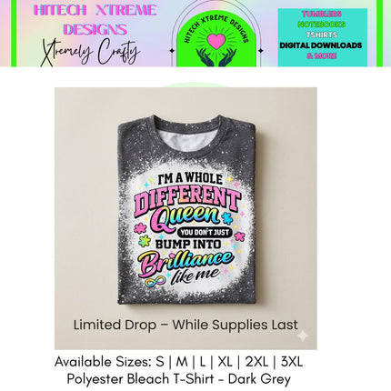 Different Queen Shirt, Autism Inclusion Tee, Neurodiversity Shirt, Autism Awareness T Shirt, Different Ability , Autism Mom, Inclusion Tee