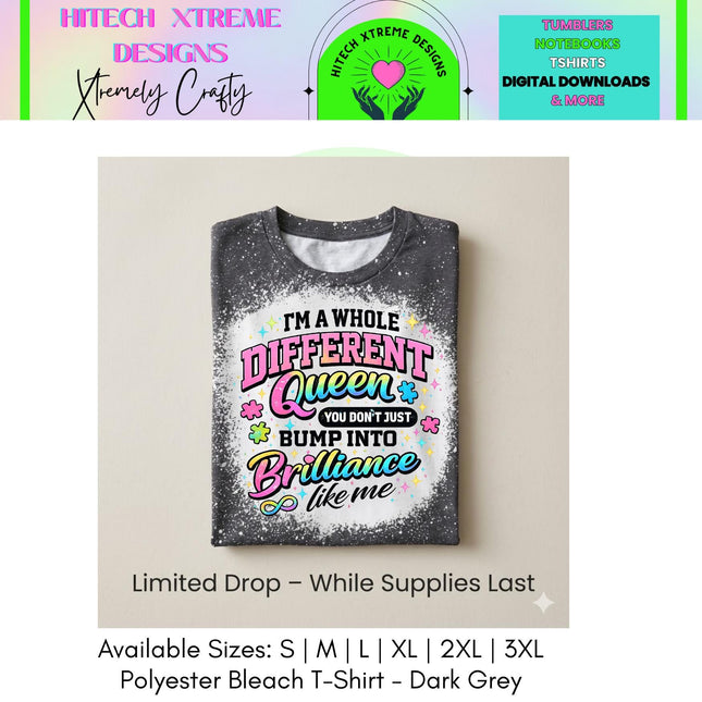 Different Queen Shirt, Autism Inclusion Tee, Neurodiversity Shirt, Autism Awareness T Shirt, Different Ability , Autism Mom, Inclusion Tee